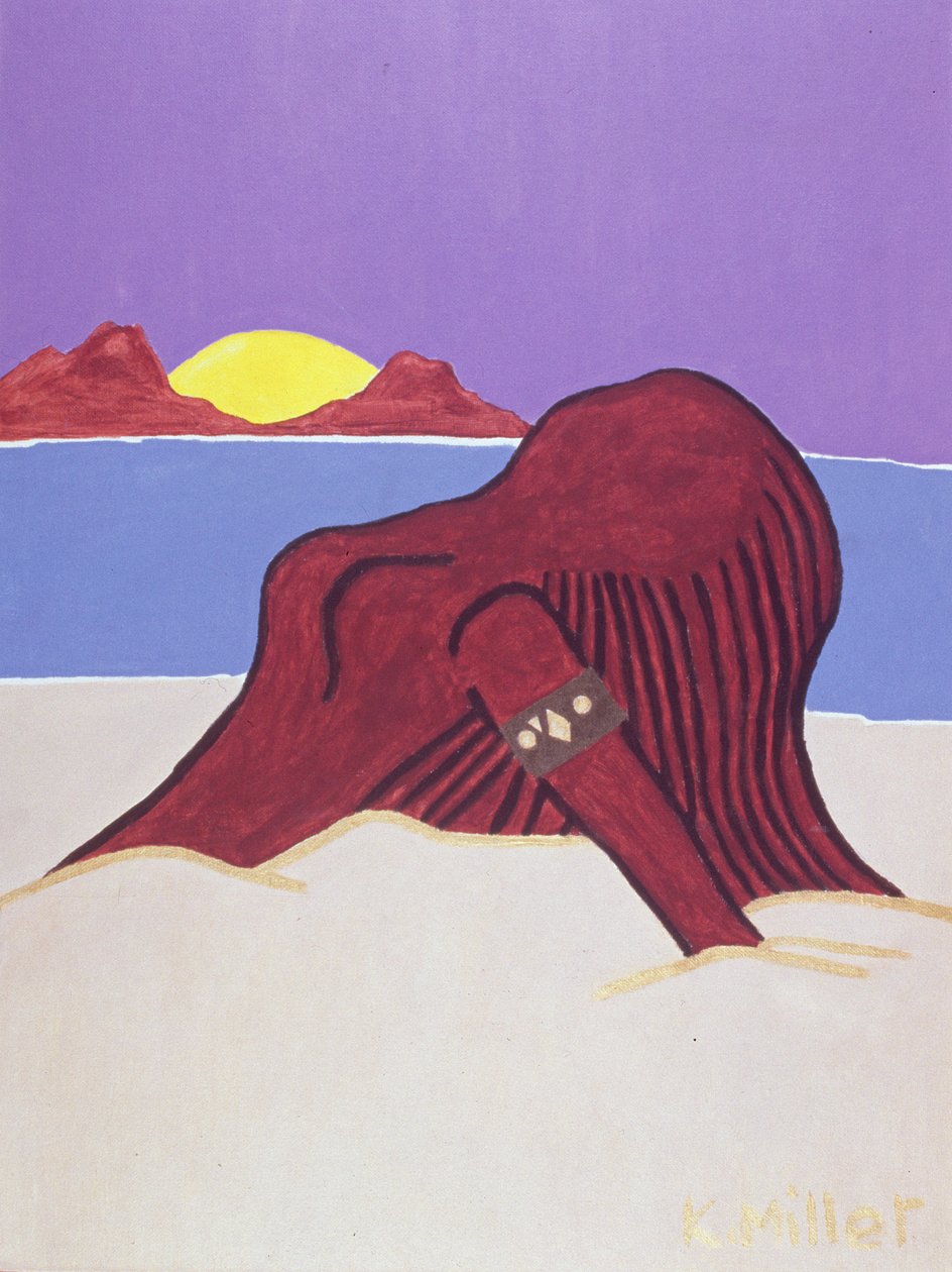 Beach Beauty, 2005 (acrilico su tela) da Kurtis L. Miller