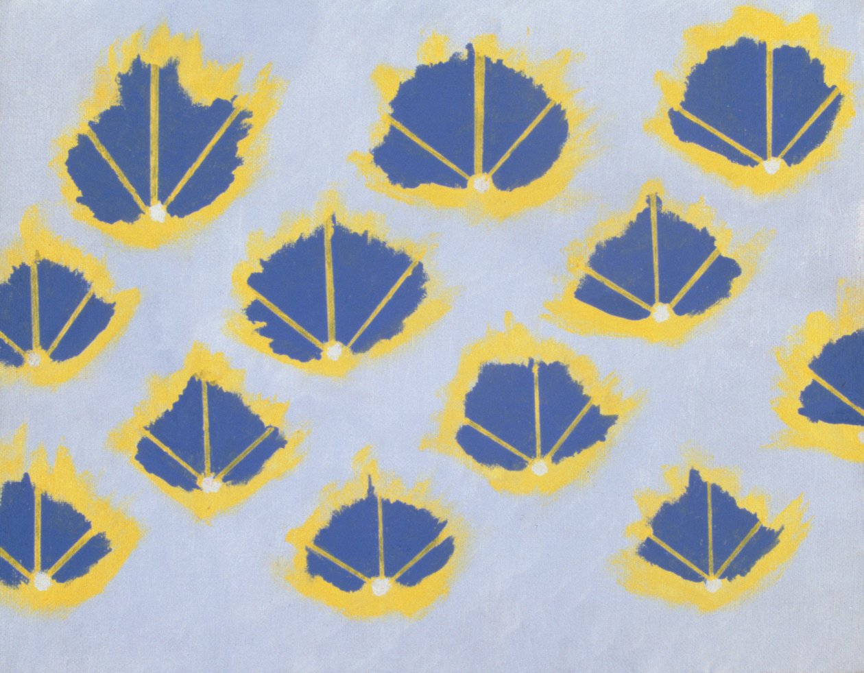 Senza titolo, 2004 (acrilico su carta) da Kurtis L. Miller