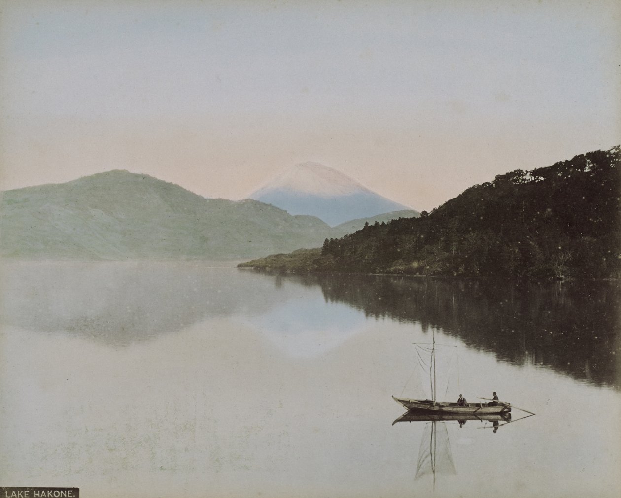 Fuji-Yama da vicino a Numadzu da Kusakabe Kimbei