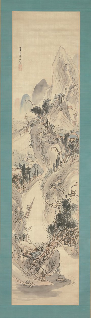 Paesaggio, XVIII-XIX secolo da Kushiro Unsen