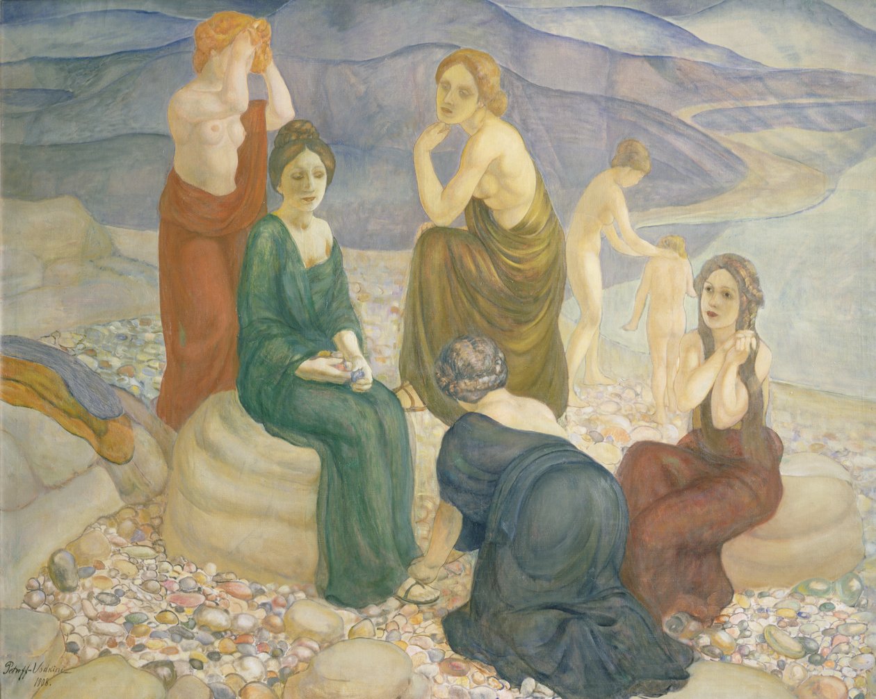 Sera, 1908 da Kuzma Sergeevich Petrov Vodkin