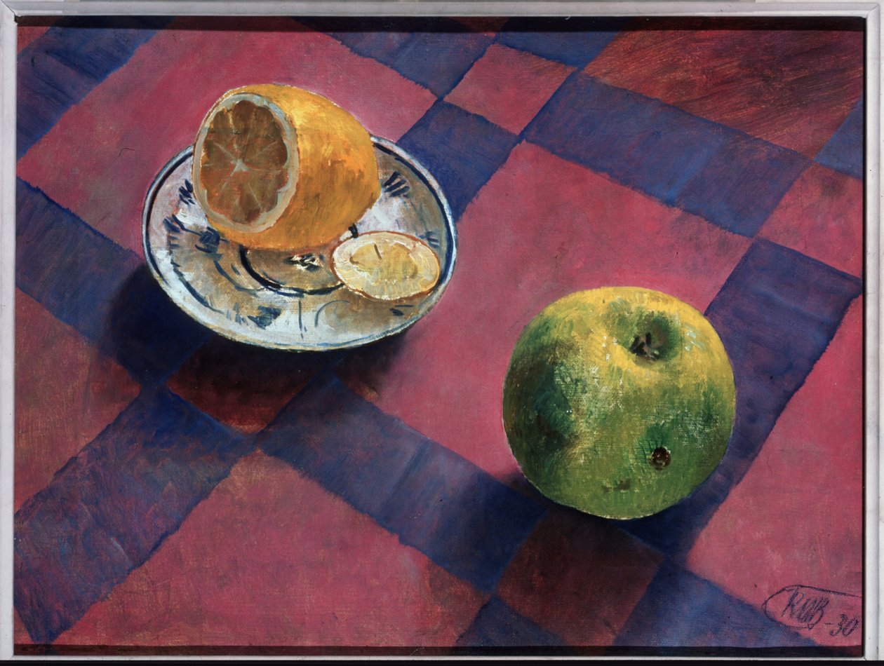 Mela e limone da Kuzma Sergeevich Petrov Vodkin