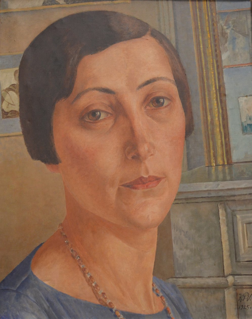 Ritratto di Salomea Nikolayevna Andronikova 1888-1982 da Kuzma Sergeevich Petrov Vodkin