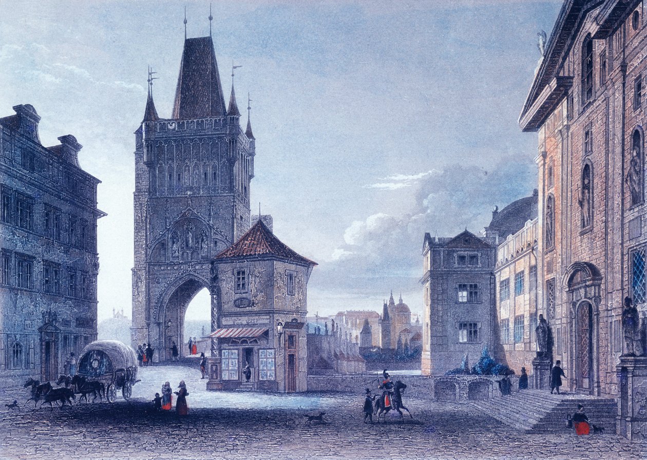 Torre del Ponte della Città Vecchia da L. and Poppel, J. Lange