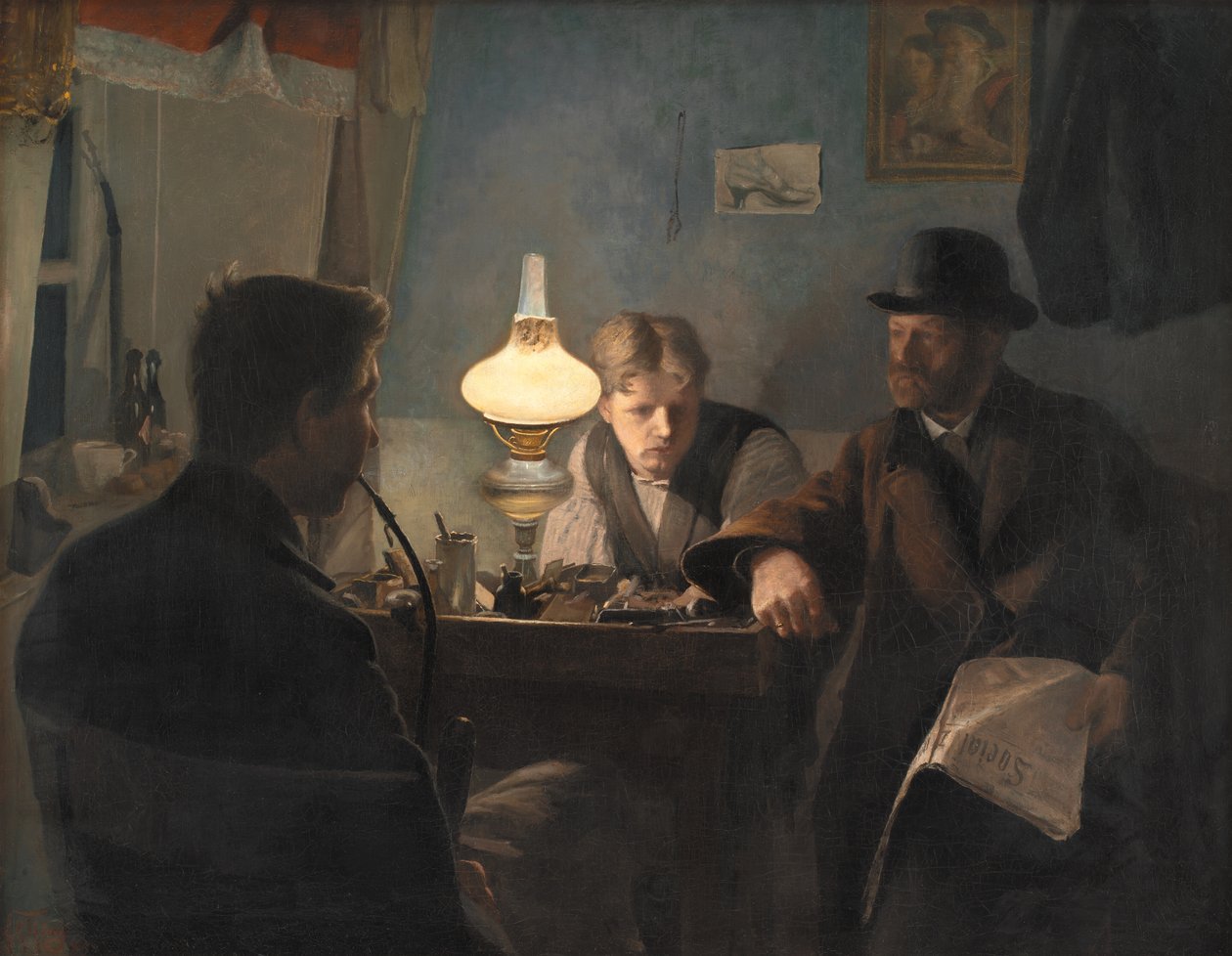 Visita alla bottega di un calzolaio da Laurits Andersen Ring
