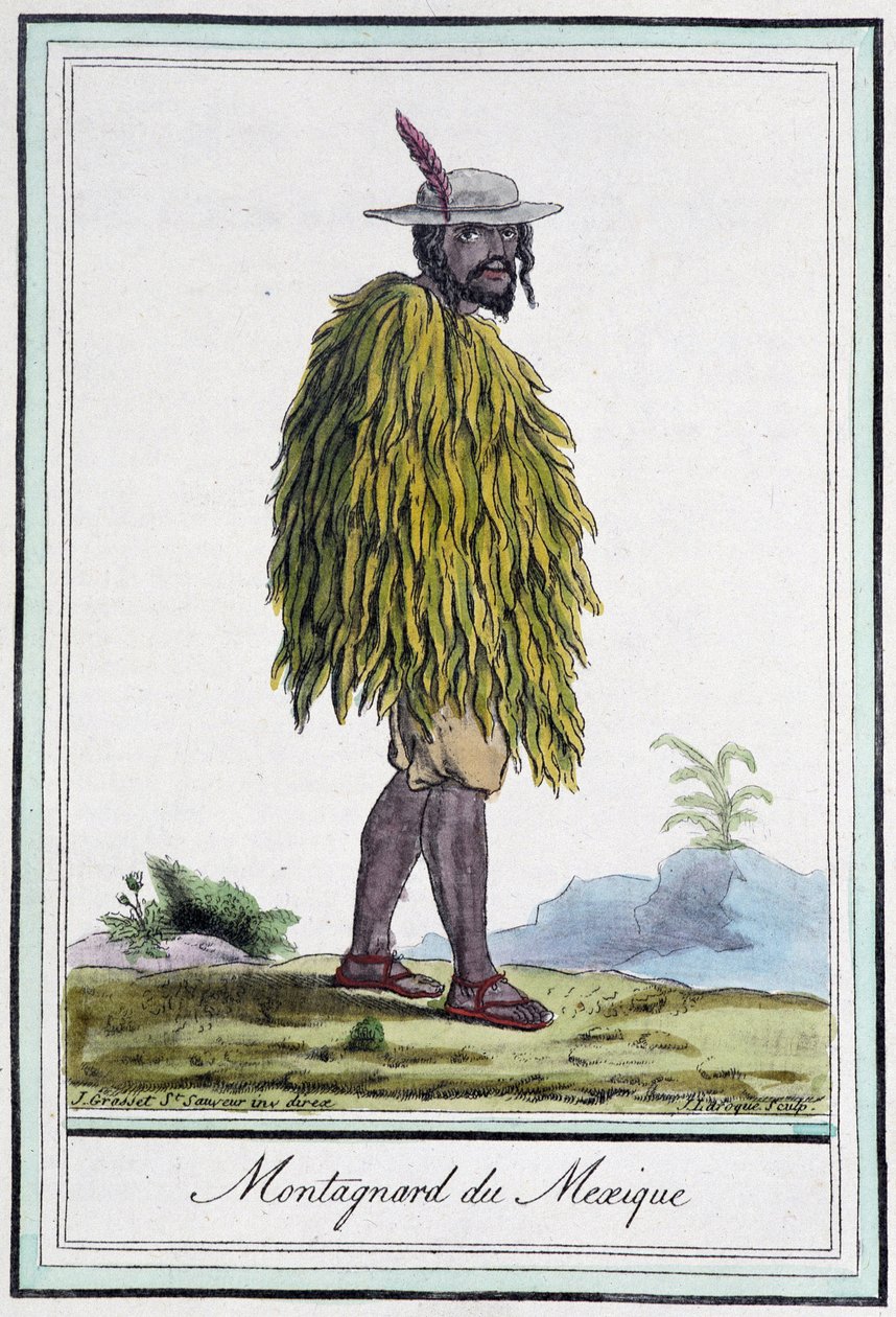 Montanaro del Messico - in "Enciclopedia dei viaggi" di J. Grasset St Sauveur, ed. Parigi da L.F. Labrousse