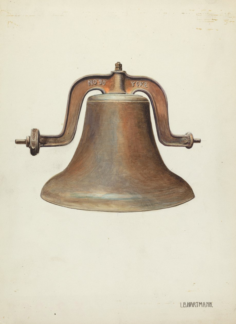 Campana della chiesa da L. B. Hartmann