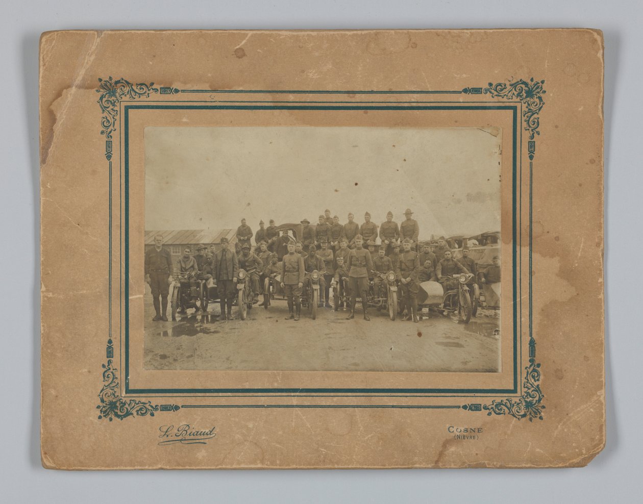 Fotografia delle forze di spedizione americane integrate in Francia, 1917-1919 da L. Biaud