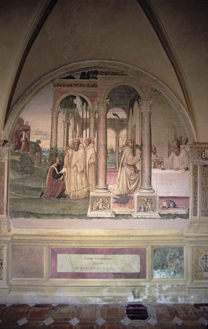 La vita di San Benedetto da L. Signorelli