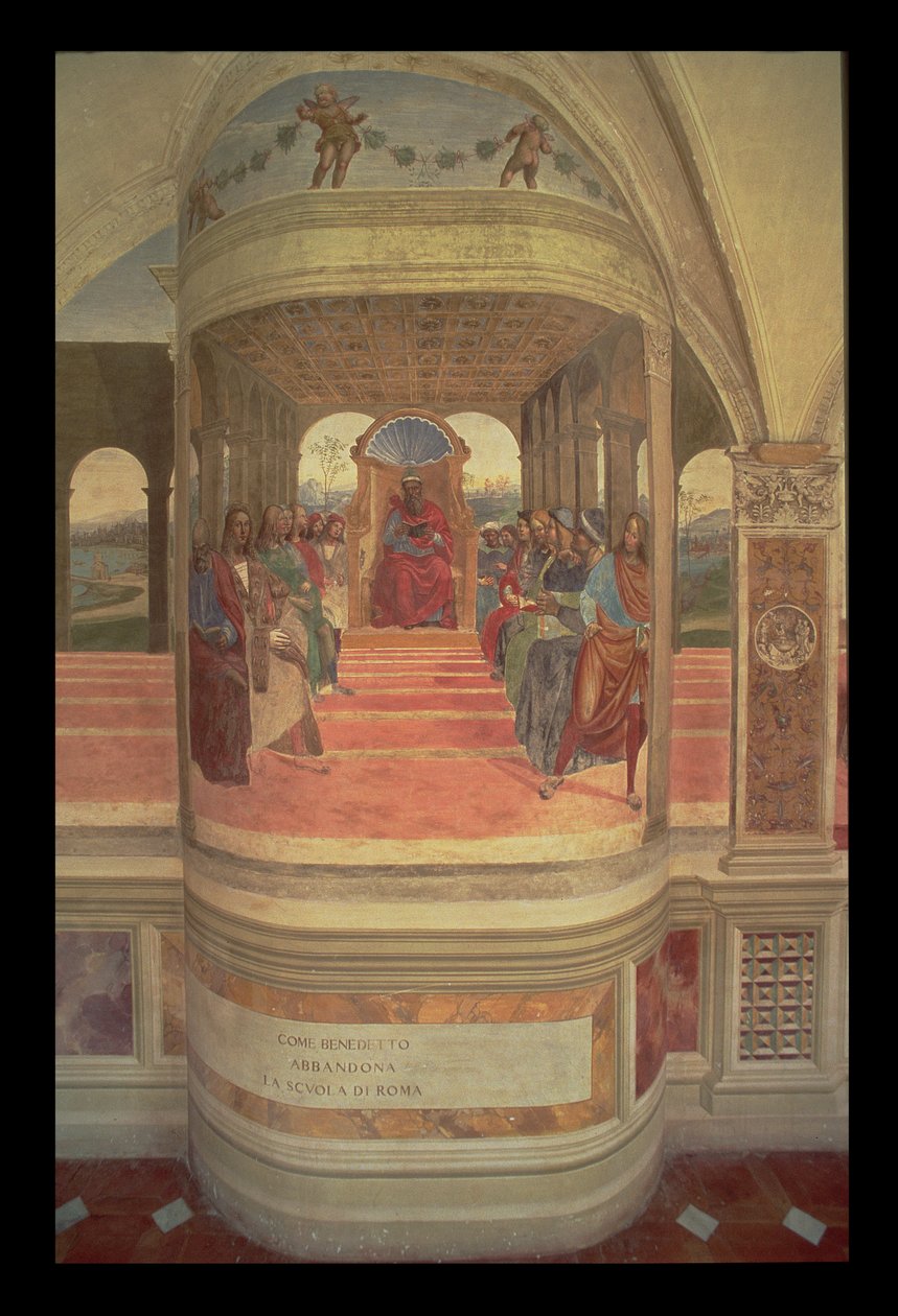 La vita di San Benedetto da L. Signorelli