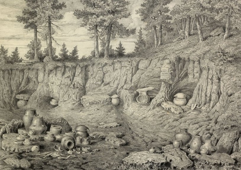 Sito archeologico Klenik presso Vacahn da Ladislav Benesch