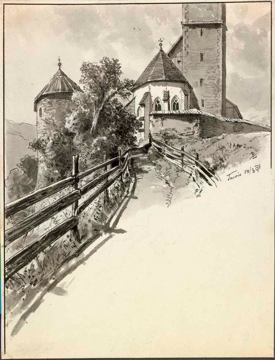 Chiesa parrocchiale a Trbizu da Ladislav Benesch