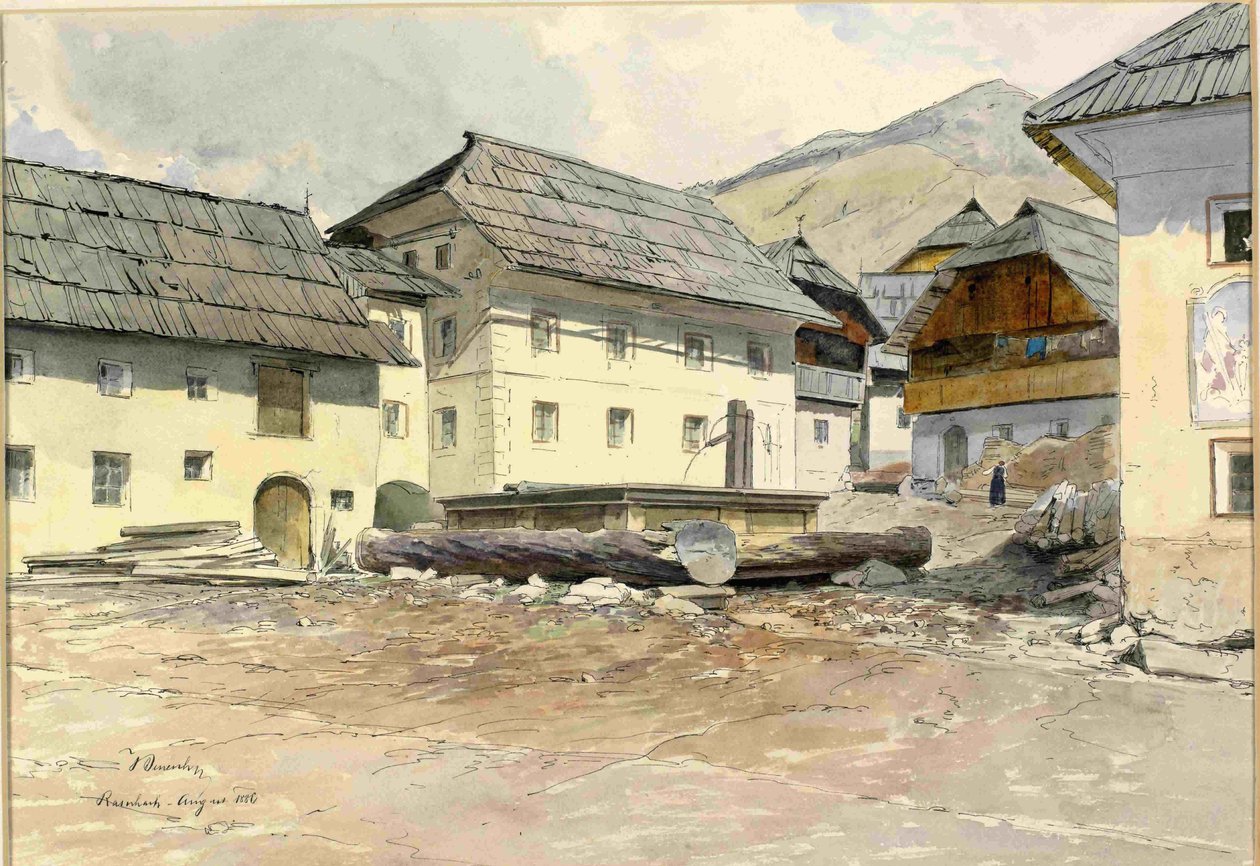 Fontana a Rateče da Ladislav Benesch