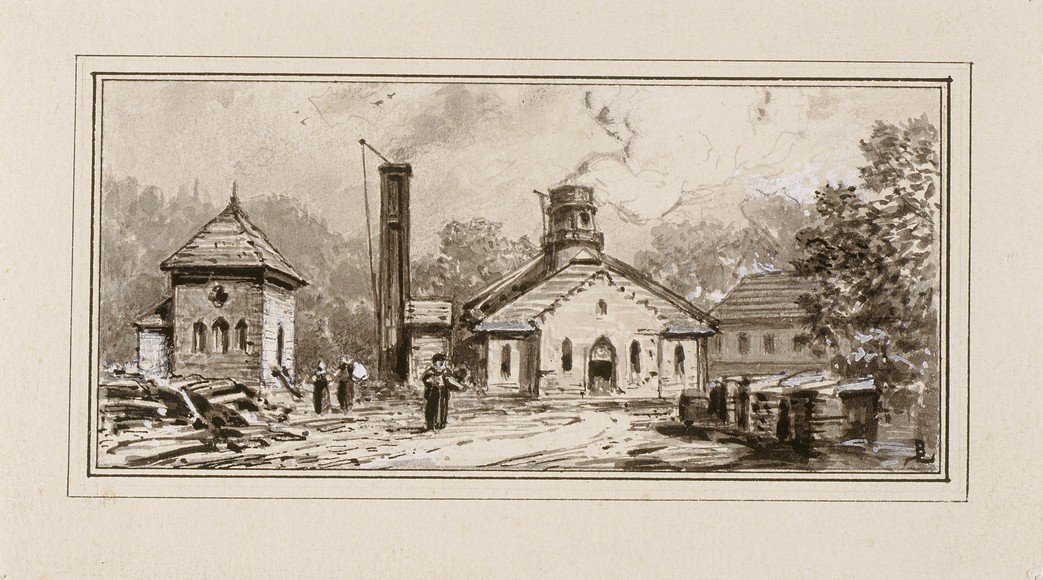 Veduta del villaggio di Javorski Rovt da Ladislav Benesch