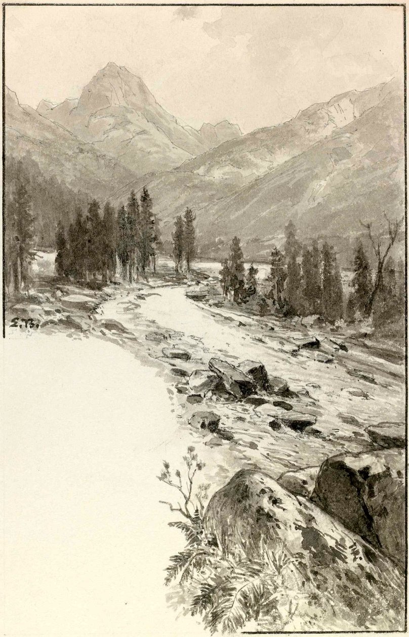 Zajzera con Mangart sullo sfondo da Ladislav Benesch