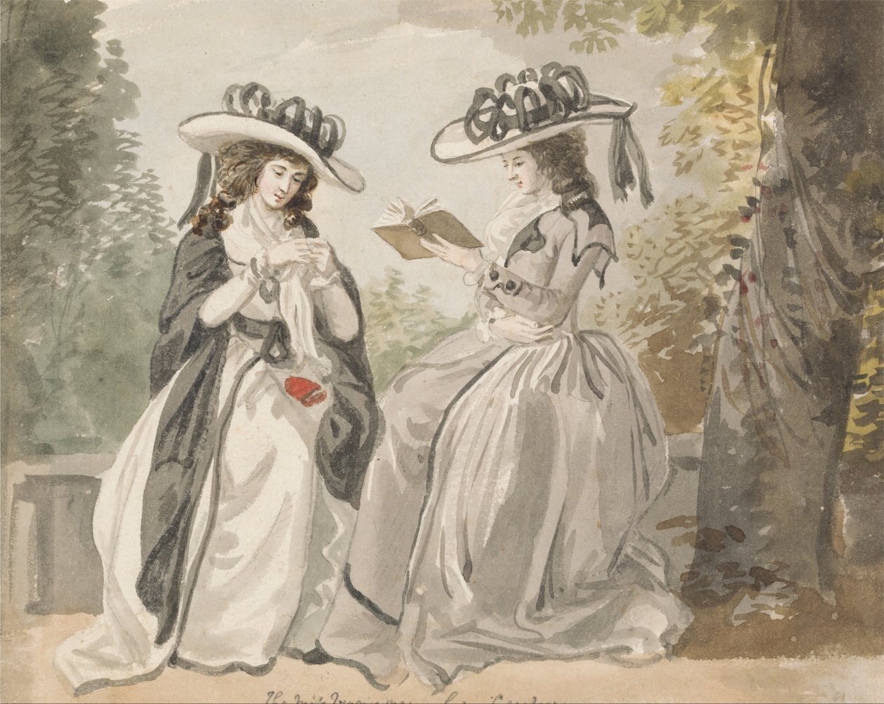 Le signorine Van e Lady Salisbury da Lady Salesbury