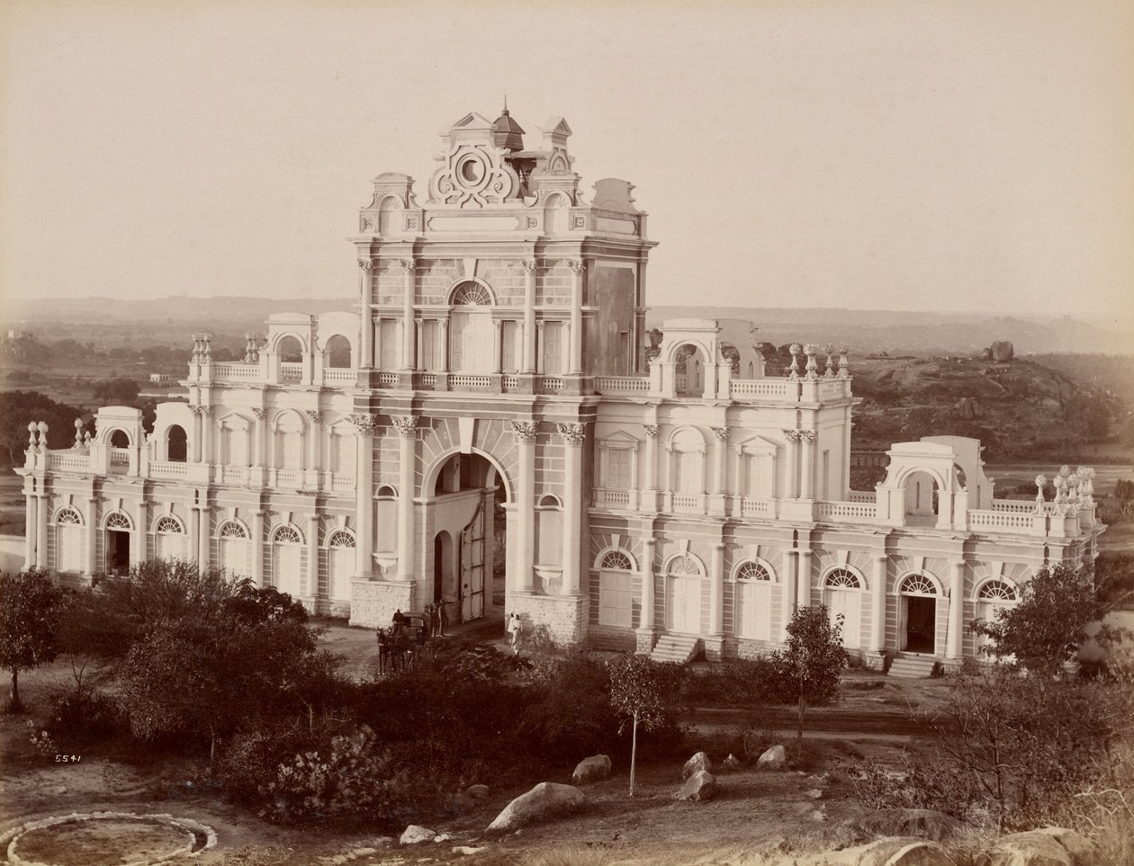 Porta, Palazzo Faluknuma da Lala Deen Dayal