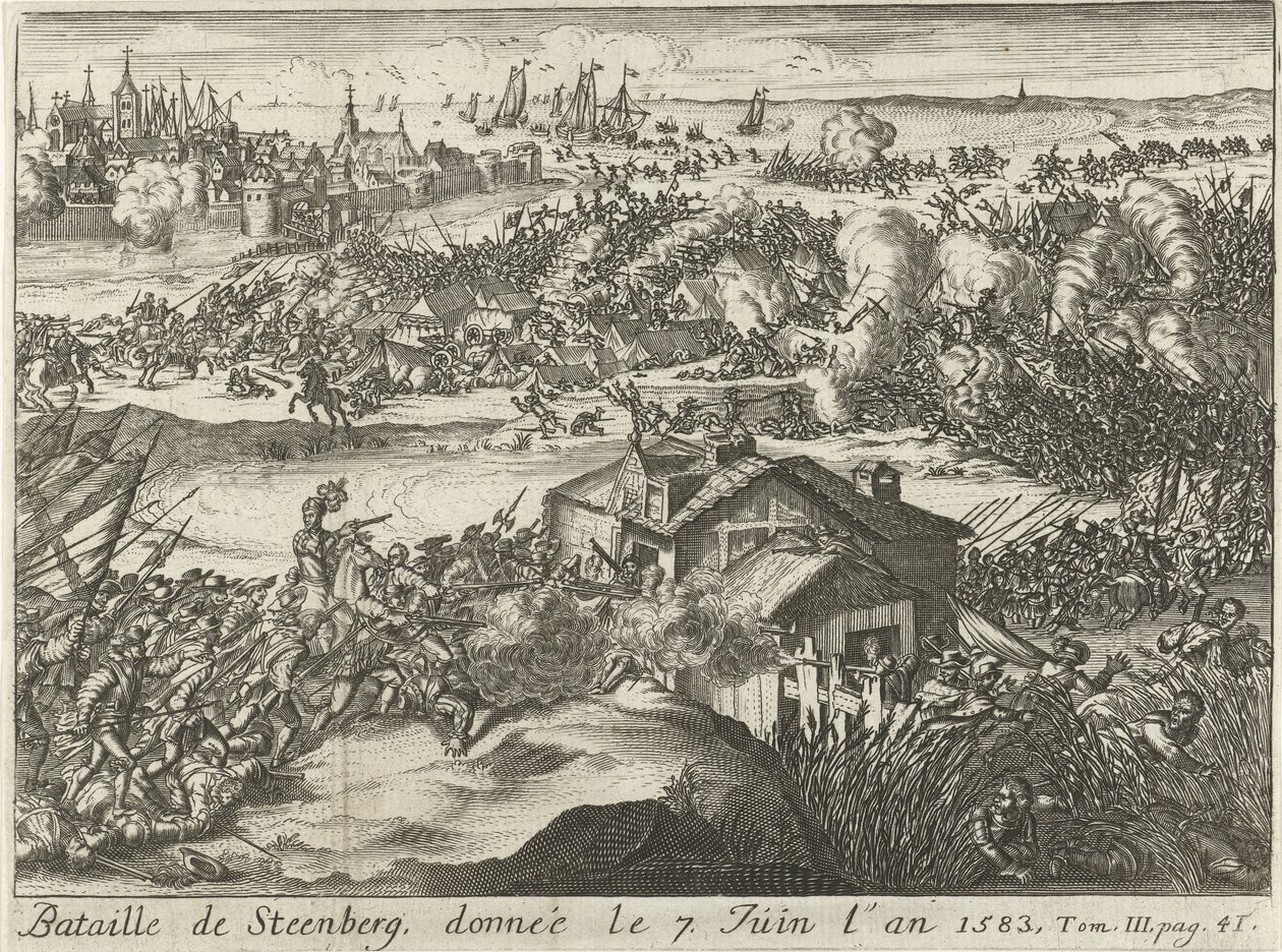 Battaglia di Steenberg, 7 giugno 1583 da Lamberecht Causé