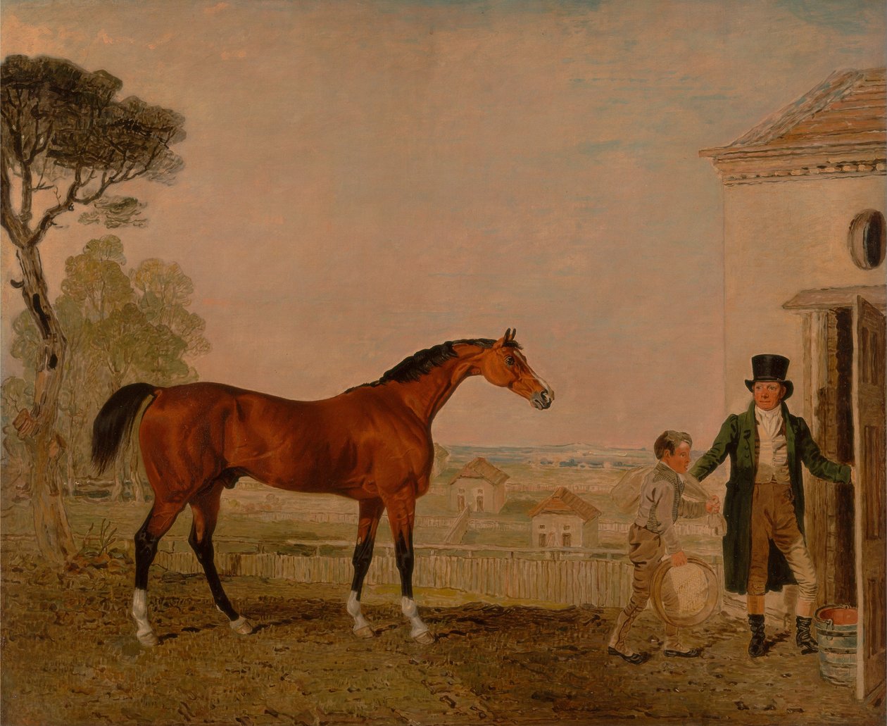 Sultano presso lo Stud del Marchese di Exeter, Burghley House da Lambert Marshall