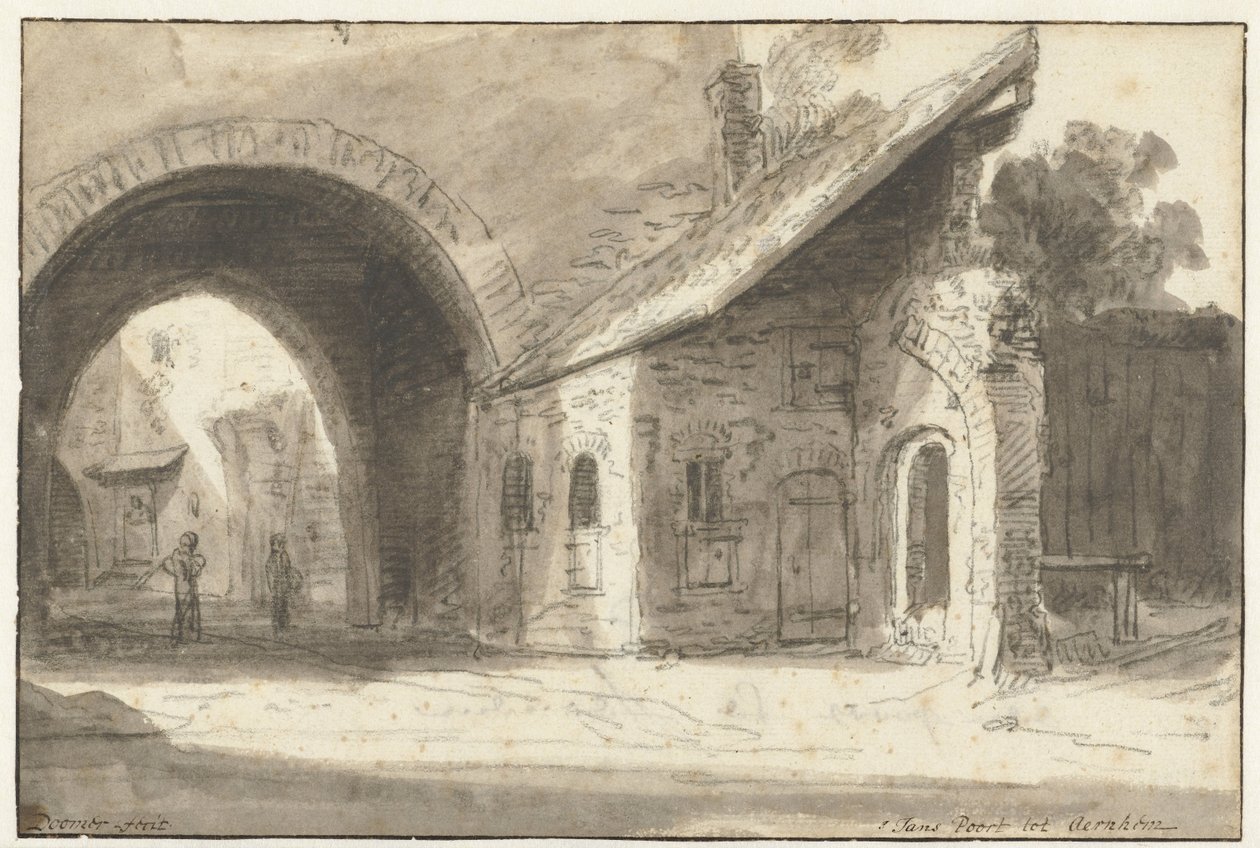 Porta di San Giovanni ad Arnhem da Lambert Doomer