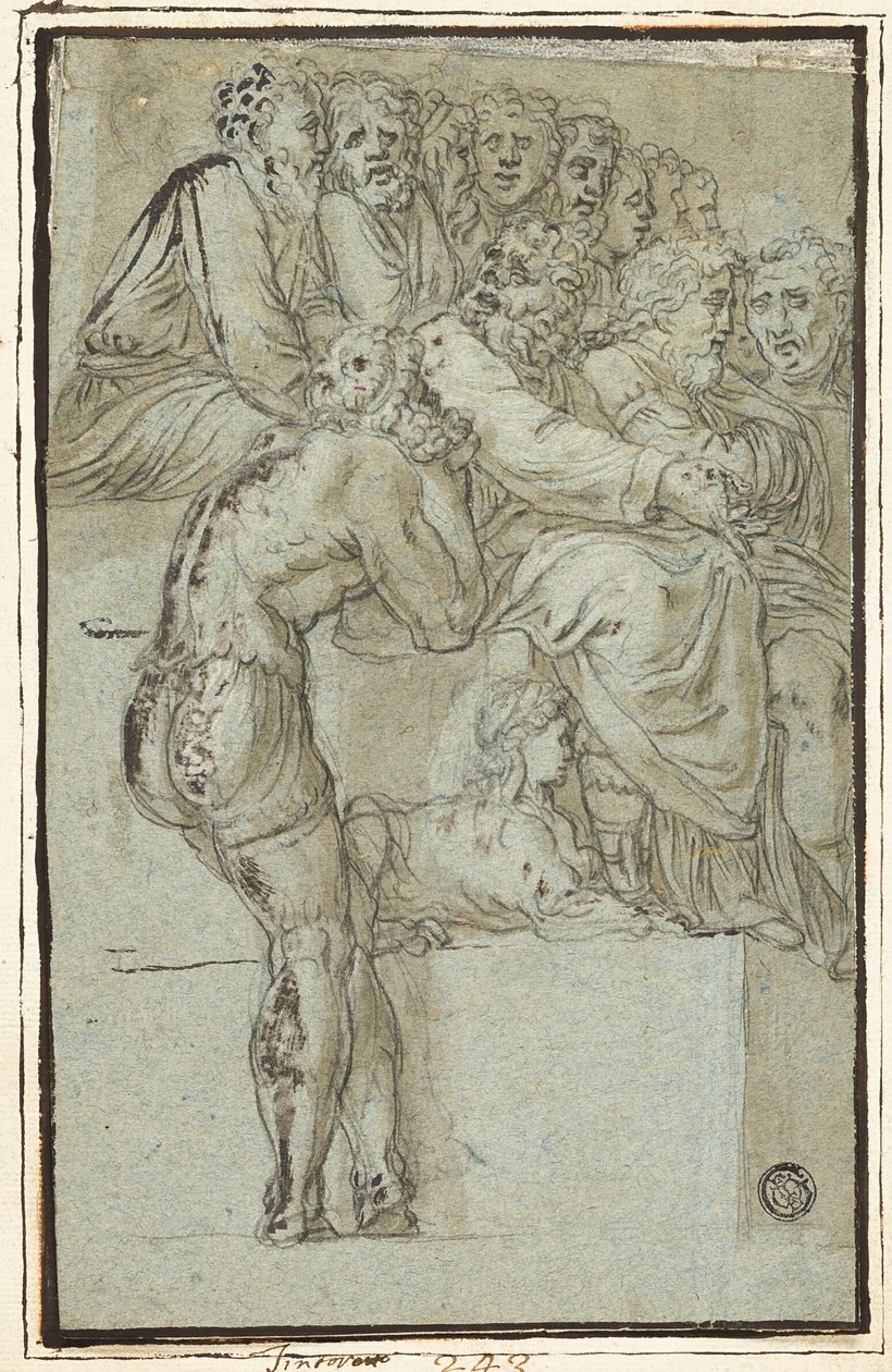 Scena di storia romana da Lambert Lombard