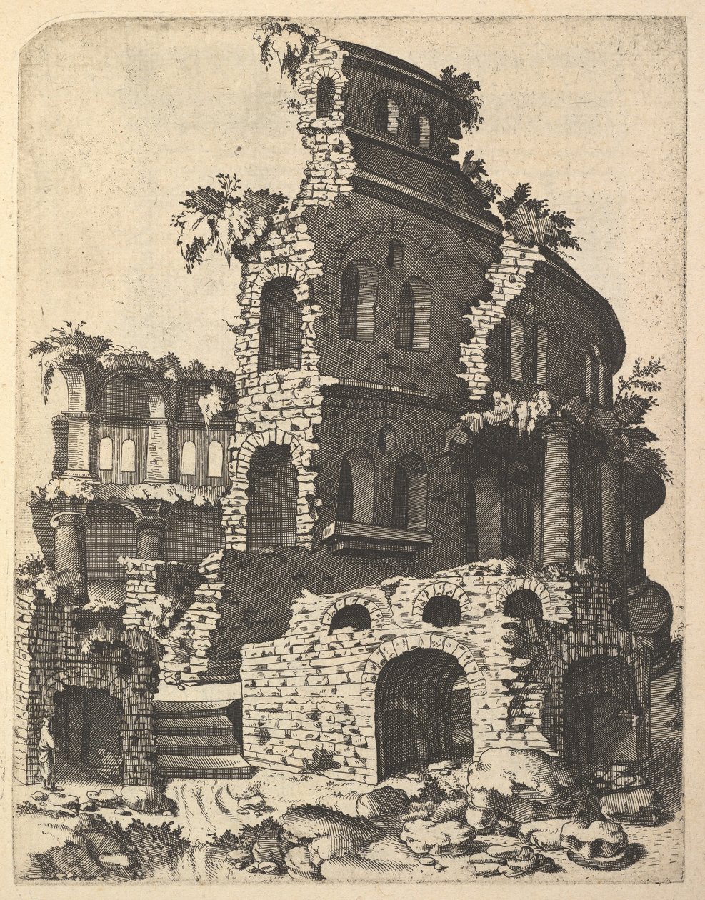 Rovine di una basilica dalla serie 