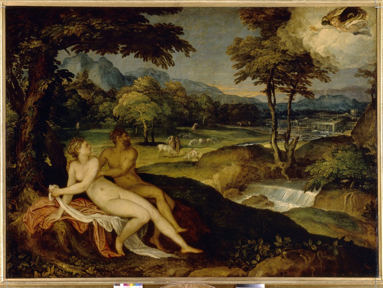 Giove e Io da Lambert Sustris