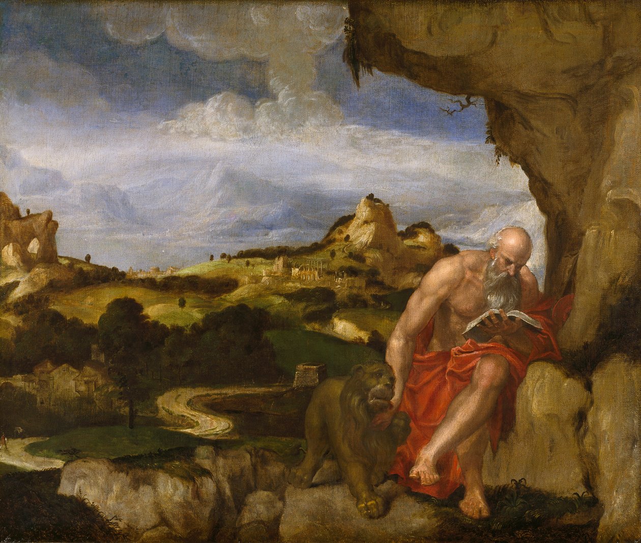 San Girolamo nel deserto da Lambert Sustris