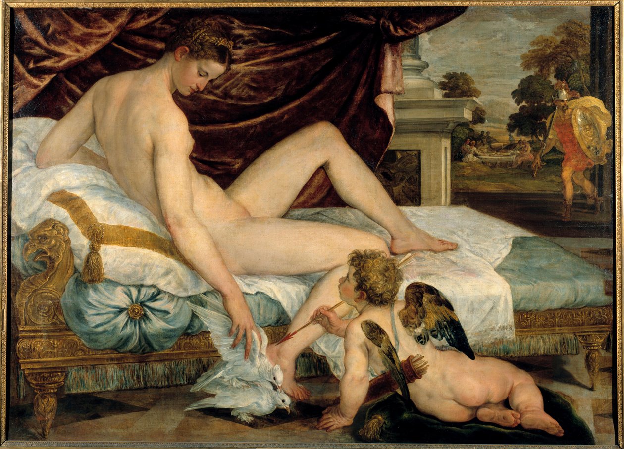 Venere e Cupido da Lambert Sustris