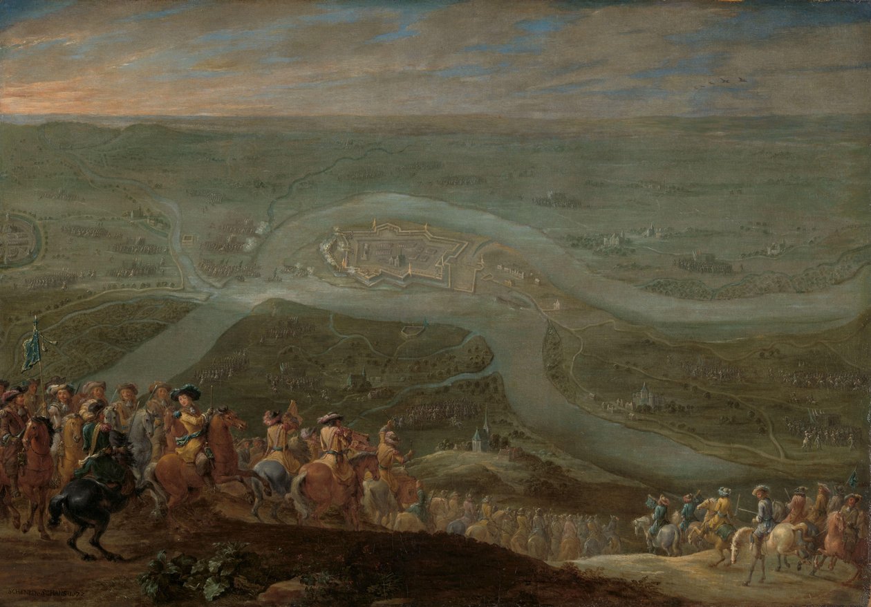 Re Luigi XIV e il suo Entourage all