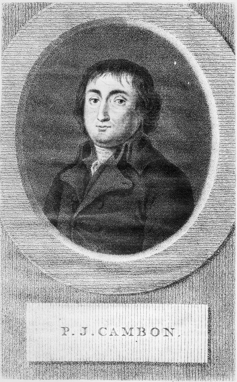 Ritratto di Pierre Joseph Cambon (1756-1820) da Lambertus Antonius Claessens