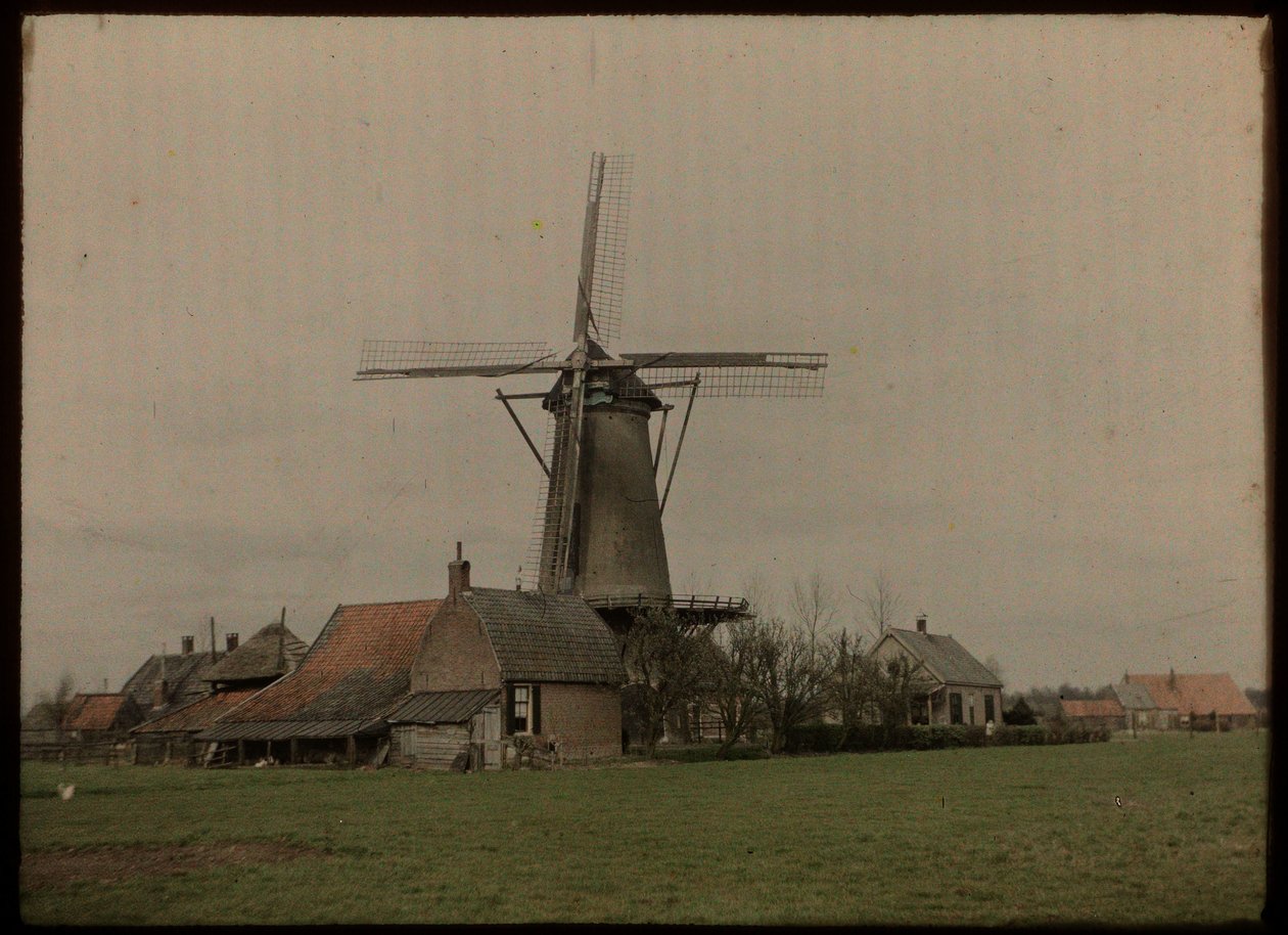 Mulino nel borgo Het Klompje (o: De Klomp), Zeist, sulla Koppeldijk da Lambertus Hendrik van Berk