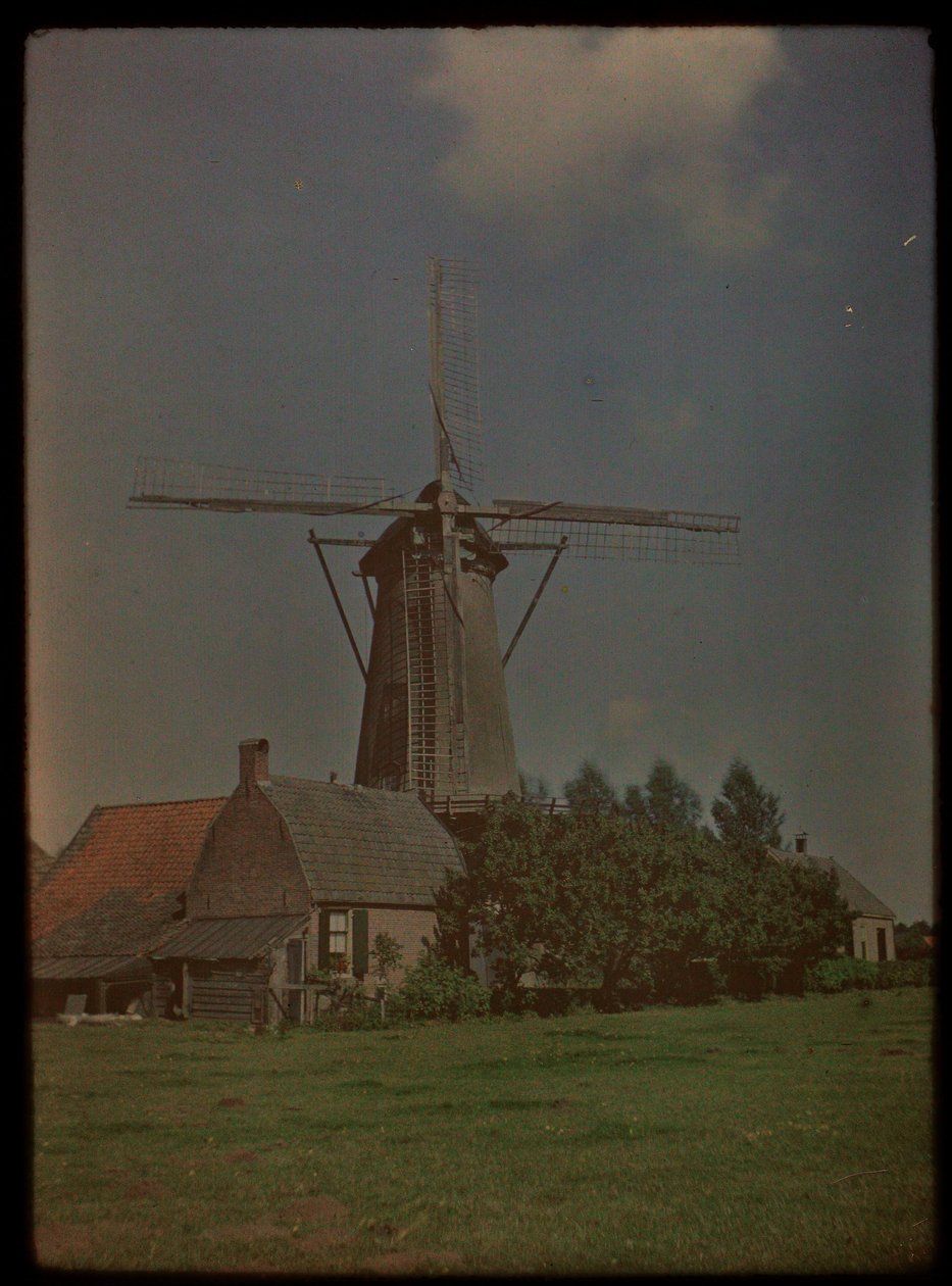Mulino nel borgo Het Klompje (o: De Klomp), Zeist, sulla Koppeldijk da Lambertus Hendrik van Berk