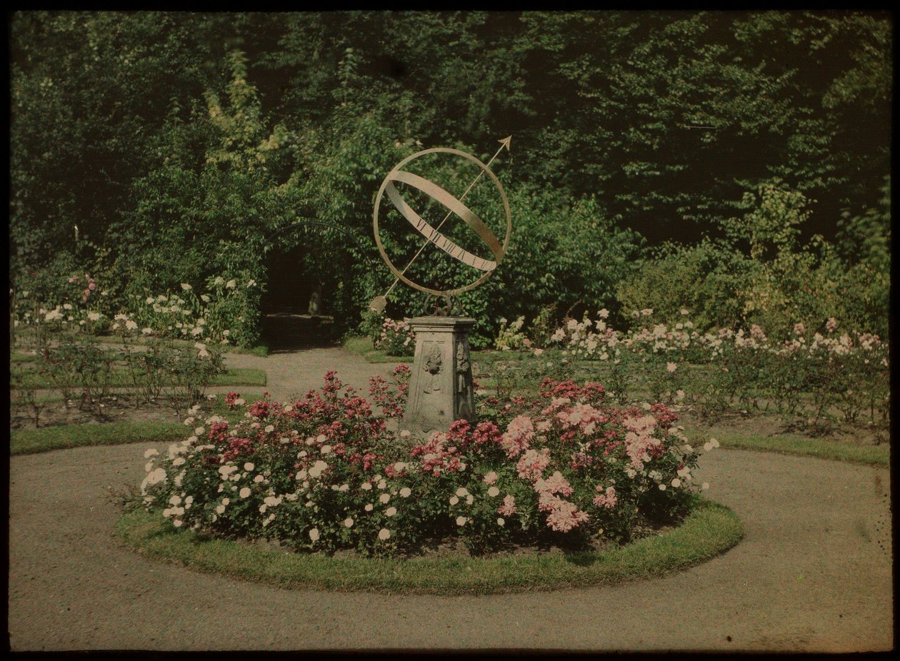 Meridiana nel giardino della casa Kersbergen, Zeist da Lambertus Hendrik van Berk