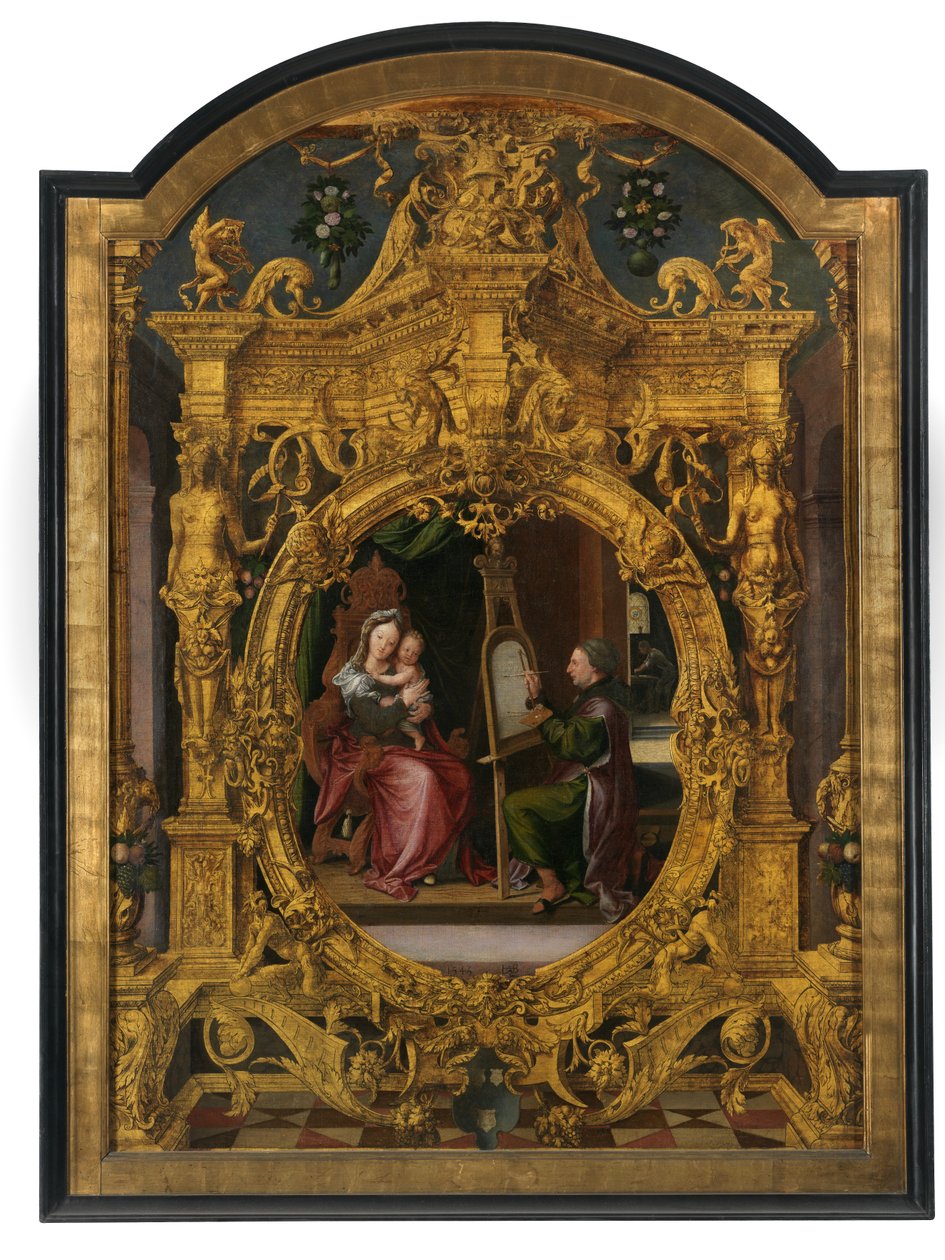San Luca dipinge il ritratto della Vergine da Lancelot Blondeel