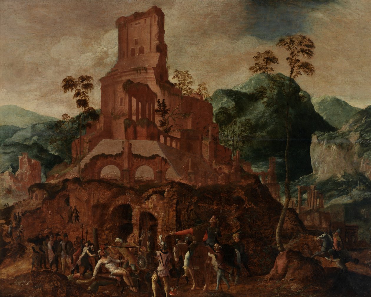 La morte di Marco Licinio Crasso da Lancelot Blondeel