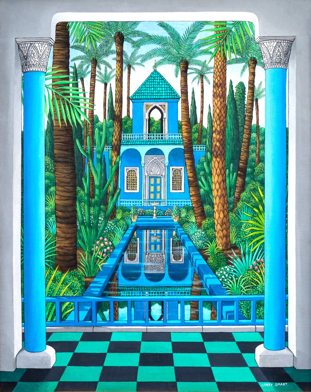 Riflessioni di Marjorelle, 1998 da Larry Smart