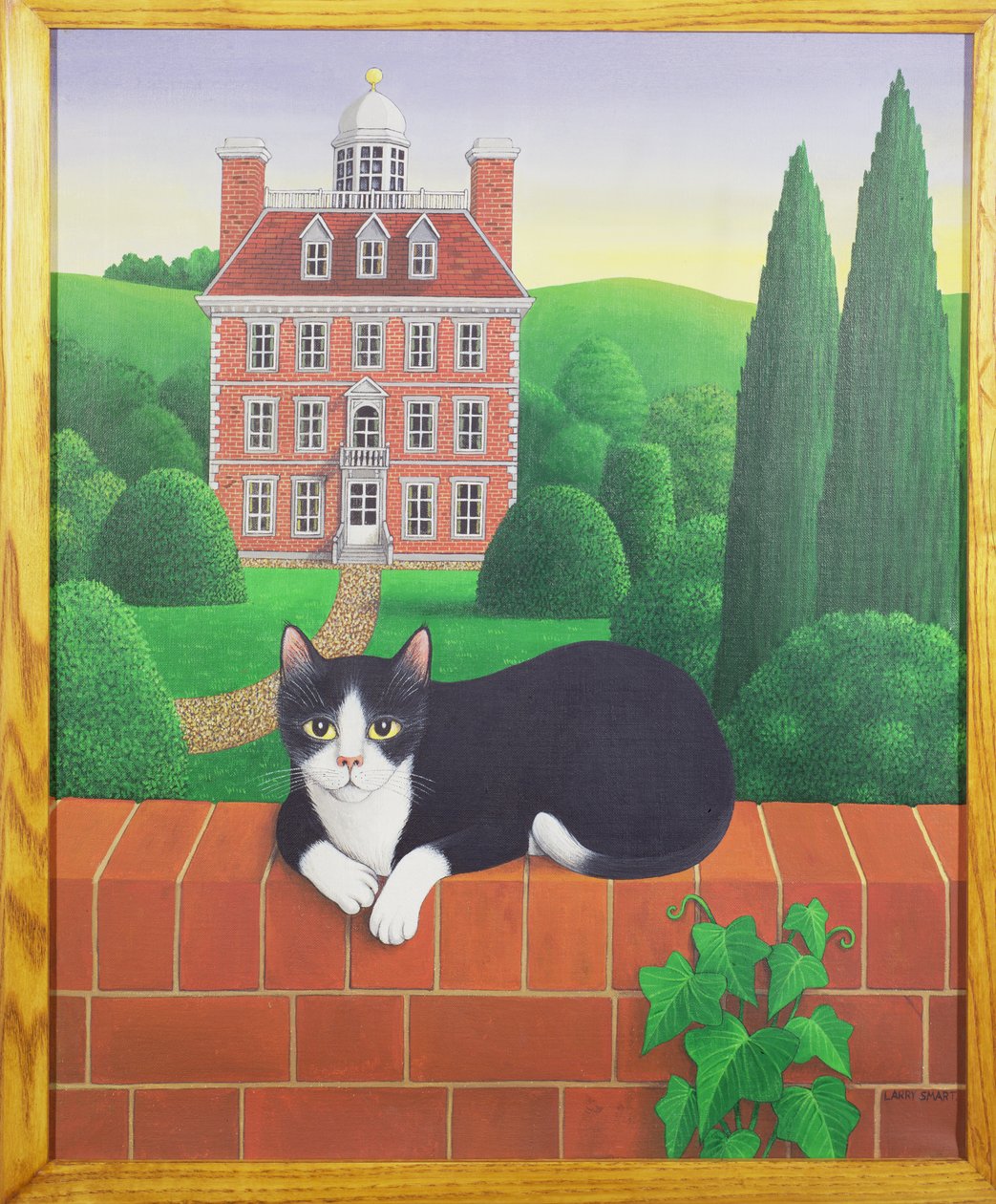 Il gatto sul muro, 1986 da Larry Smart