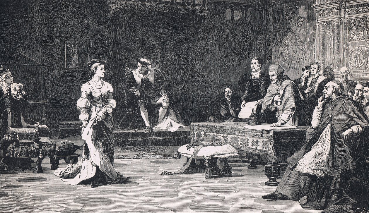 Il processo della regina Caterina 1528 da Laslett John Pott