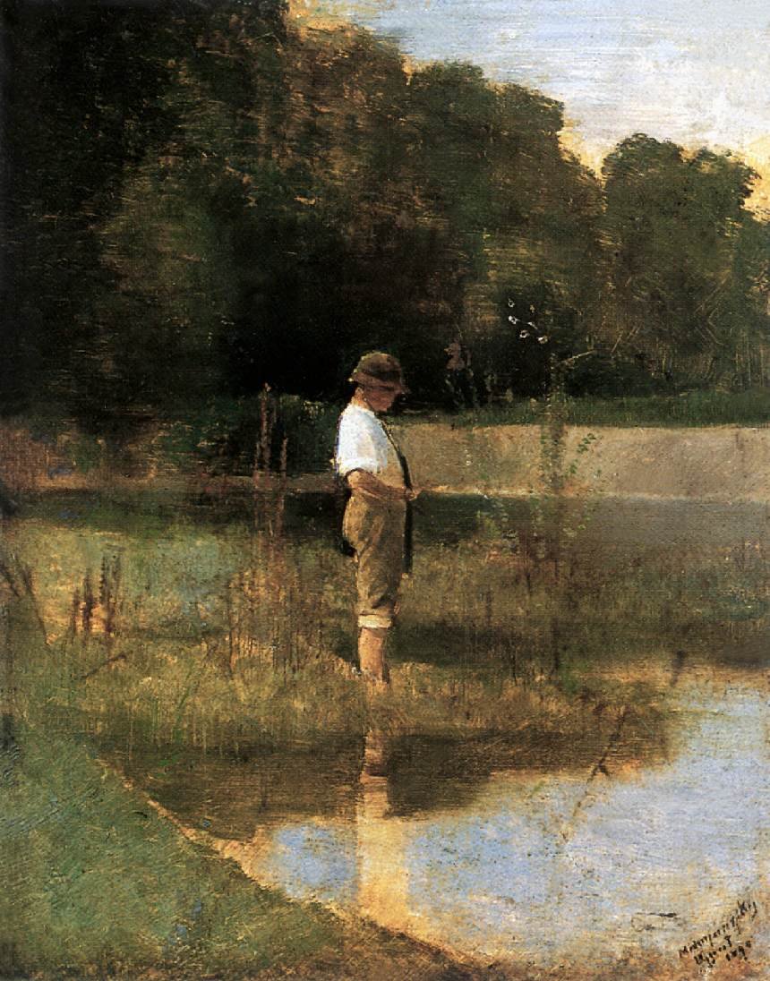 Pescatore da Laszlo Mednyanszky