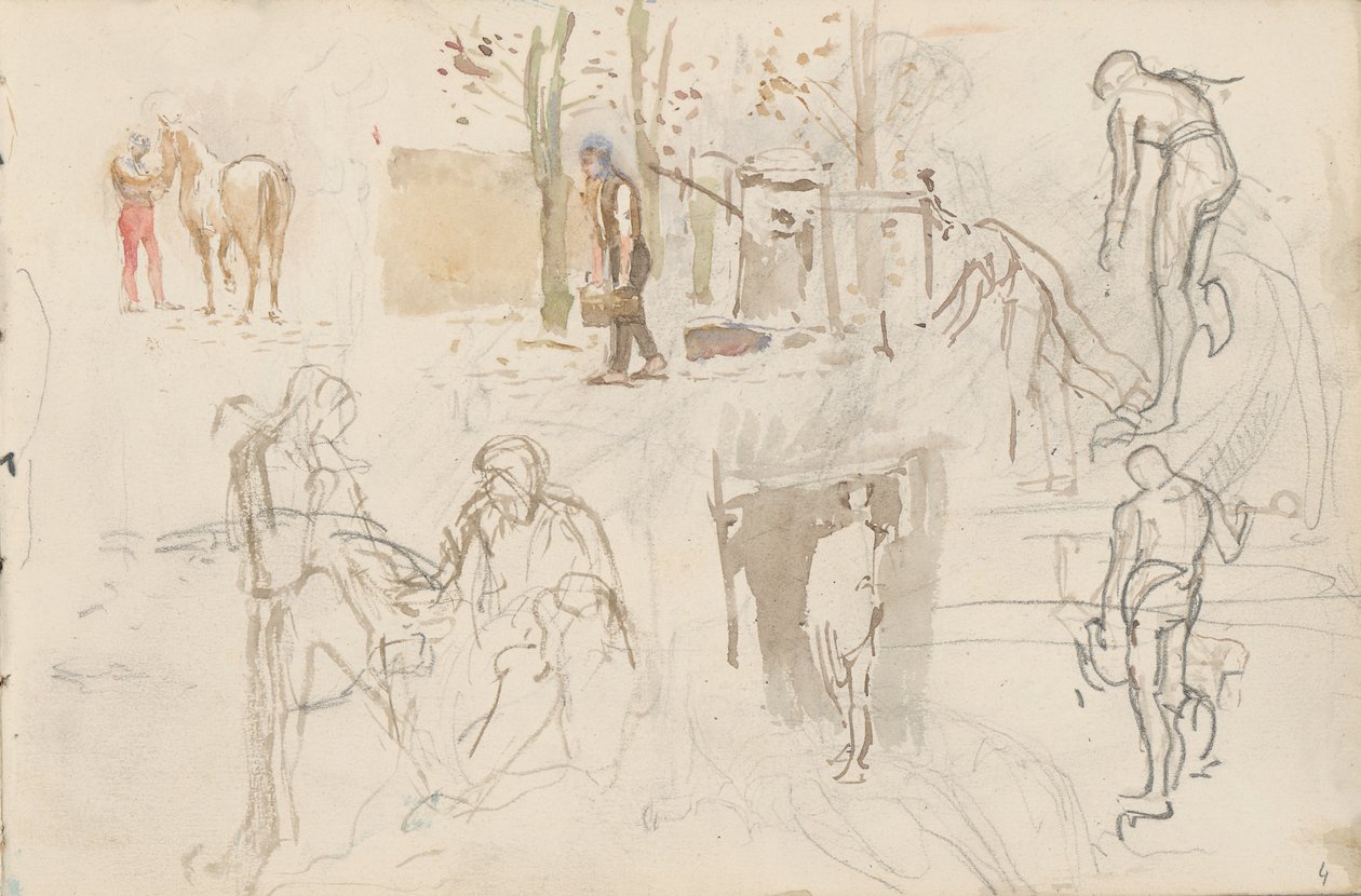 Studio di figure da Laszlo Mednyanszky
