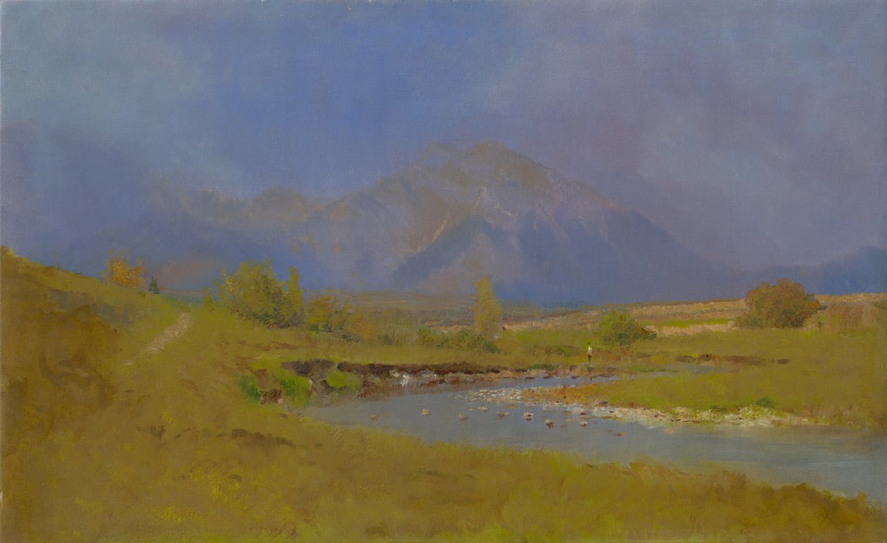 Paesaggio Podtatranská dopo la pioggia primaverile da Laszlo Mednyanszky