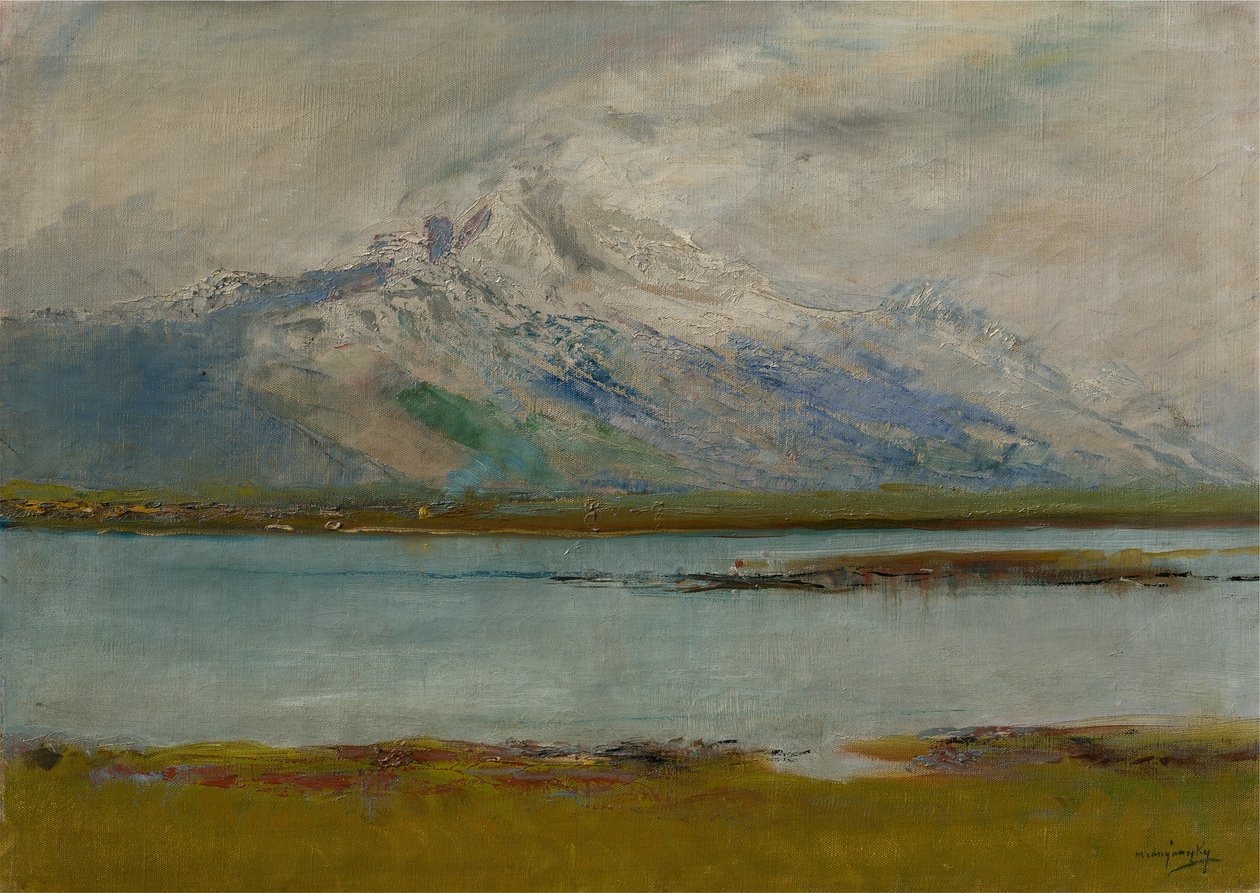 Paesaggio dei Tatra da Laszlo Mednyanszky