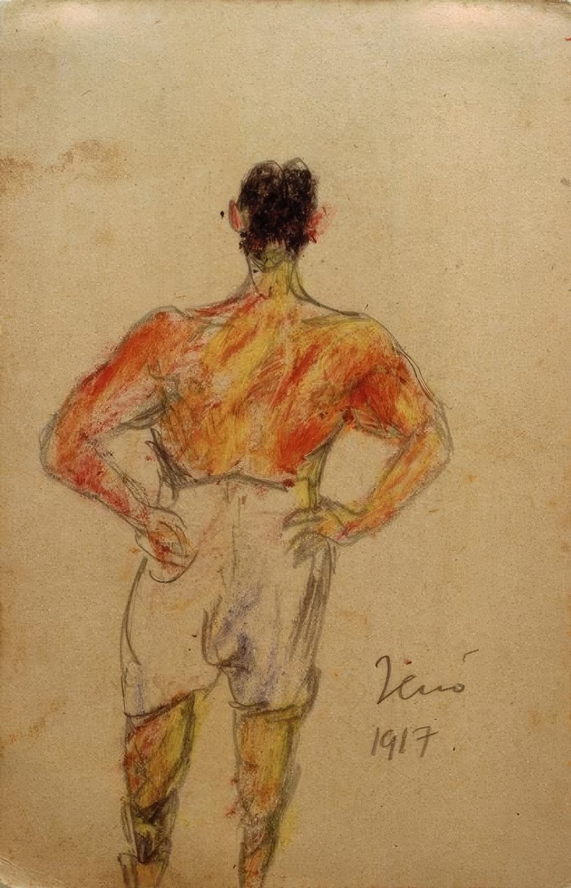 (Mio fratello) Jenő da Laszlo Moholy Nagy