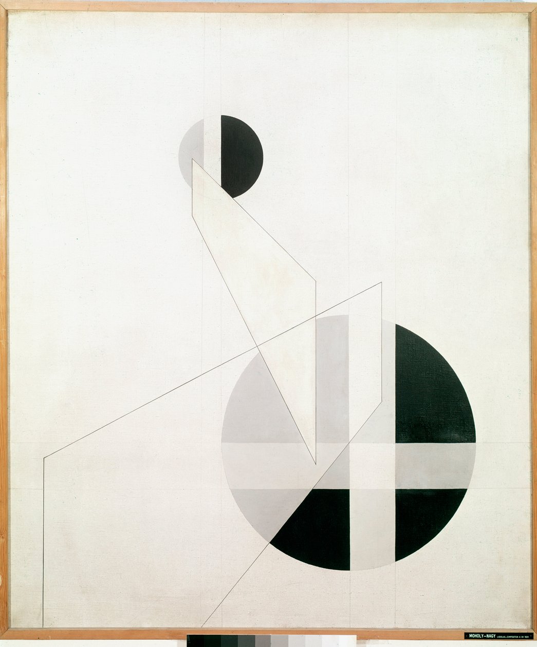 Composizione A XX Dipinto di Laszlo Moholy-Nagy da Laszlo Moholy Nagy