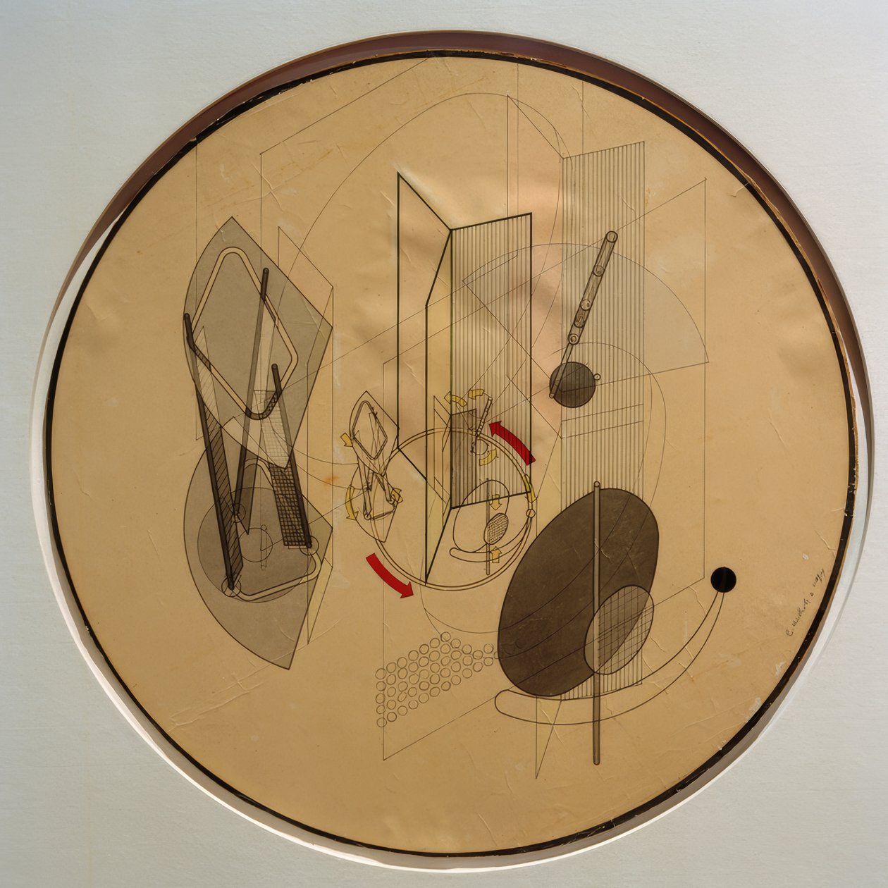 La meccanica del dispositivo di luce da Laszlo Moholy Nagy