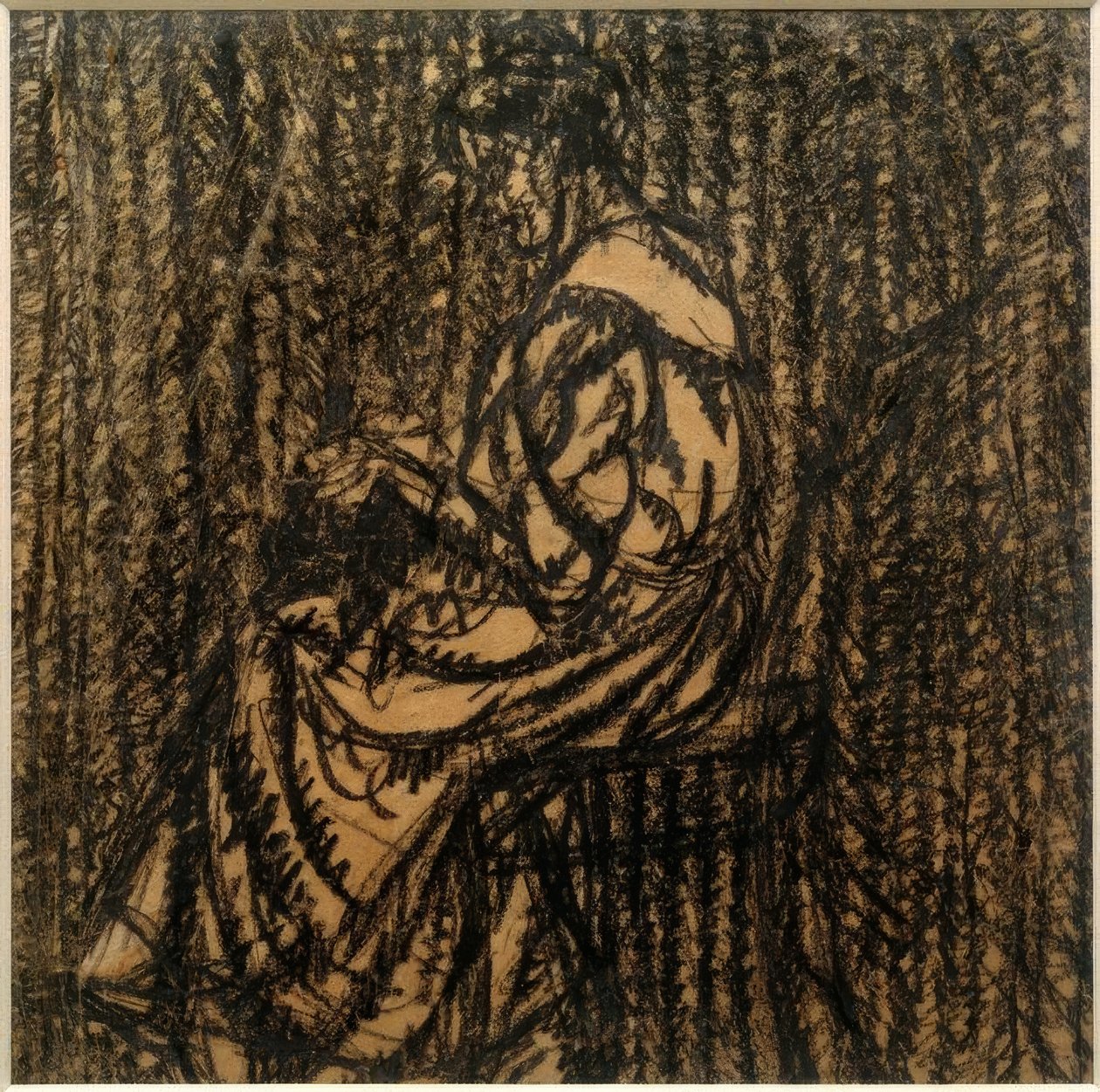 Senza titolo (Donna che lavora a mano) da Laszlo Moholy Nagy