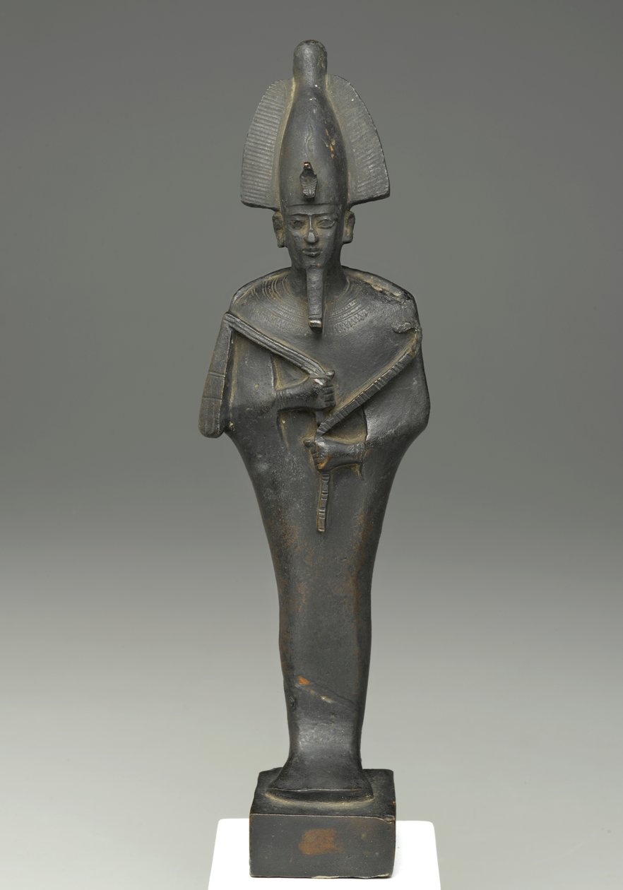 Figura mummiforme in piedi di Osiride, 664-332 a.C. da Late Period Egyptian