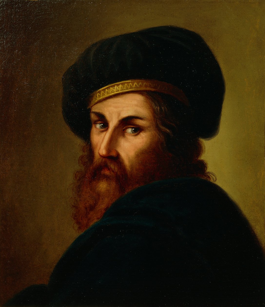 Ritratto del pittore Ludovico Carracci, di Lattanzio Querena da Lattanzio Querena