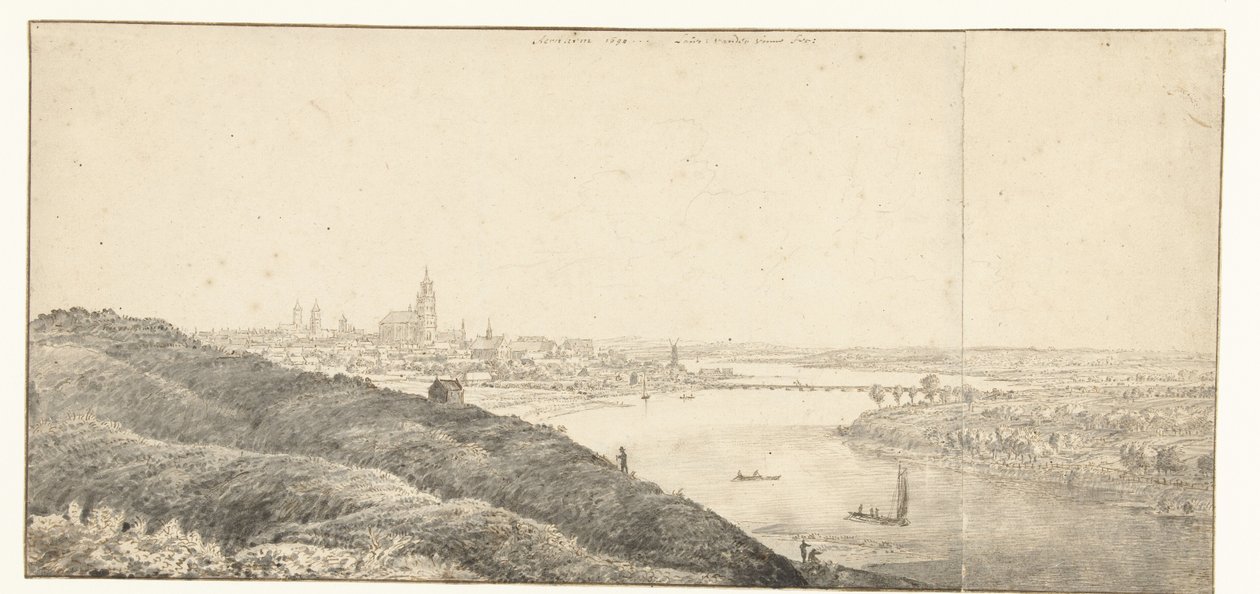 Veduta di Arnhem da Laurens Vincentsz. van der Vinne